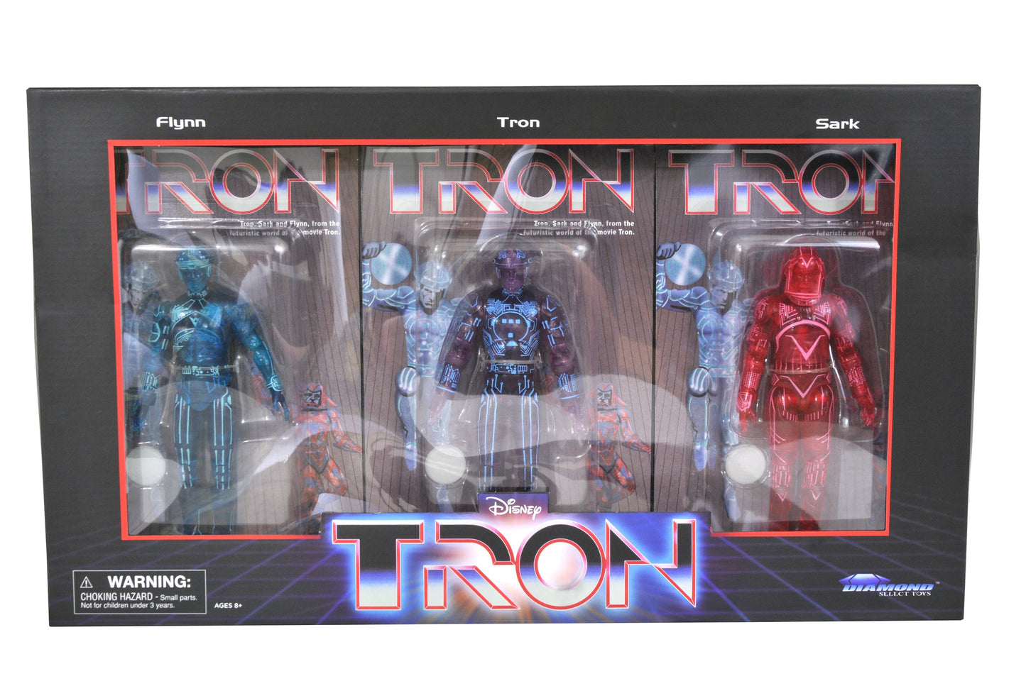 TRON FIGURINES BOX SET EXCLUSIVE SDDC 2021 DIAMOND SELECT