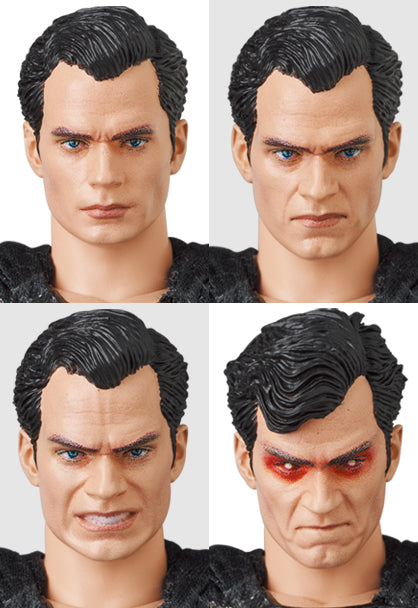 Zack Snyder's Justice League MAFEX No.174 Superman Black Suit