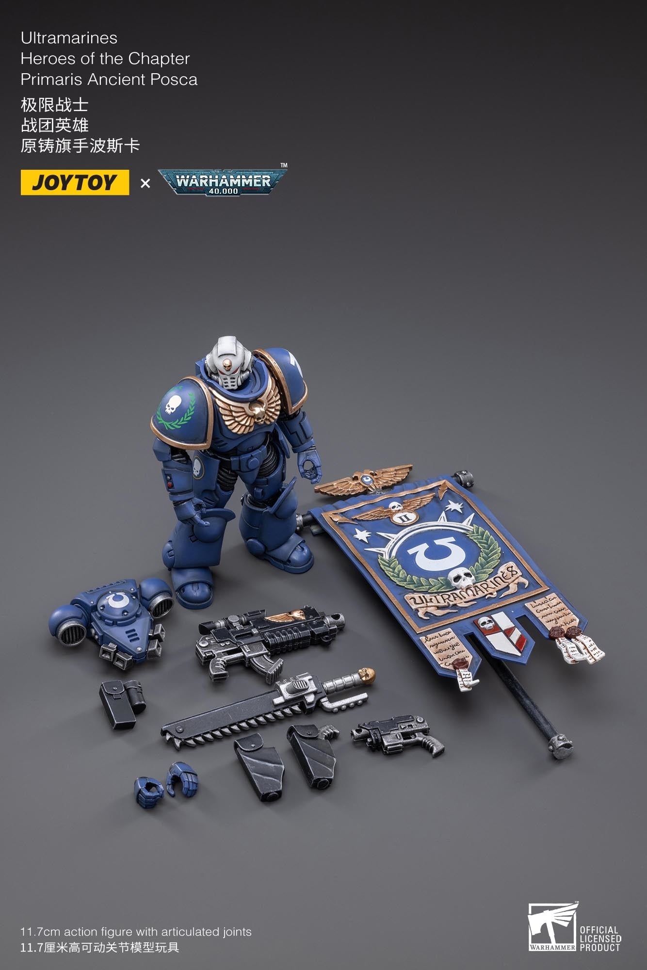 Warhammer 40K - Ultramarines - Primaris Ancient Posca