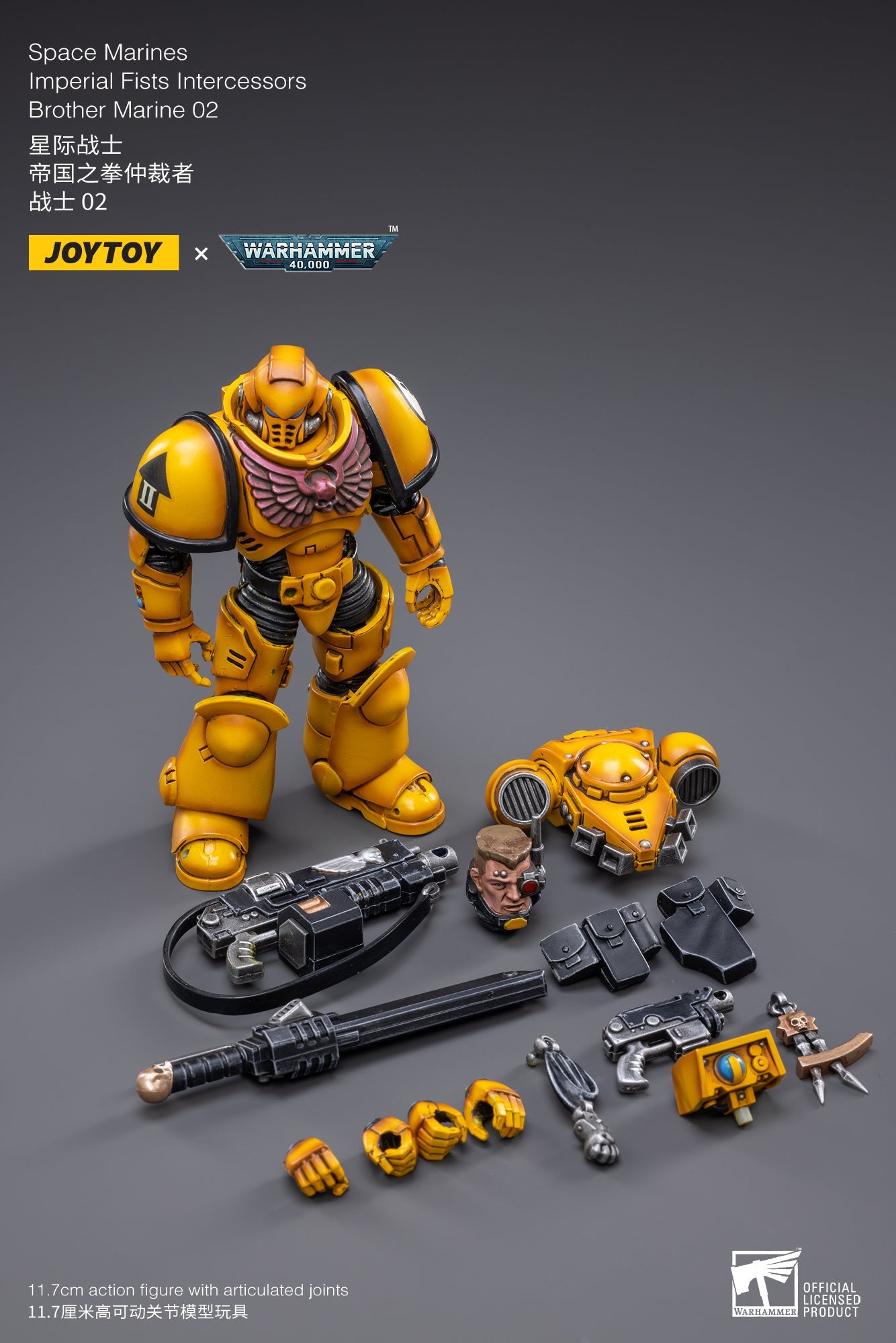 Warhammer 40K - Imperial Fists - Intercessor Marine
