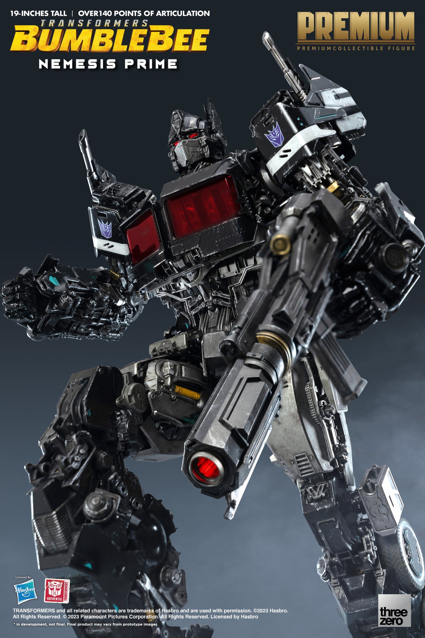 Transformers: Bumblebee Premium Collectible Nemesis Prime - Exclusive