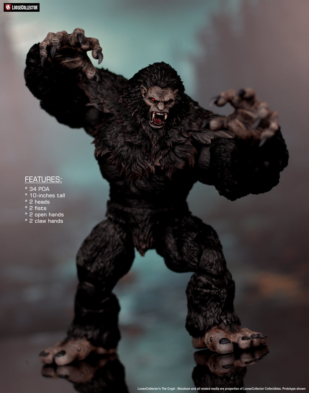 The Crypt The Skookum Action Figure (Preorder Q1 2026)