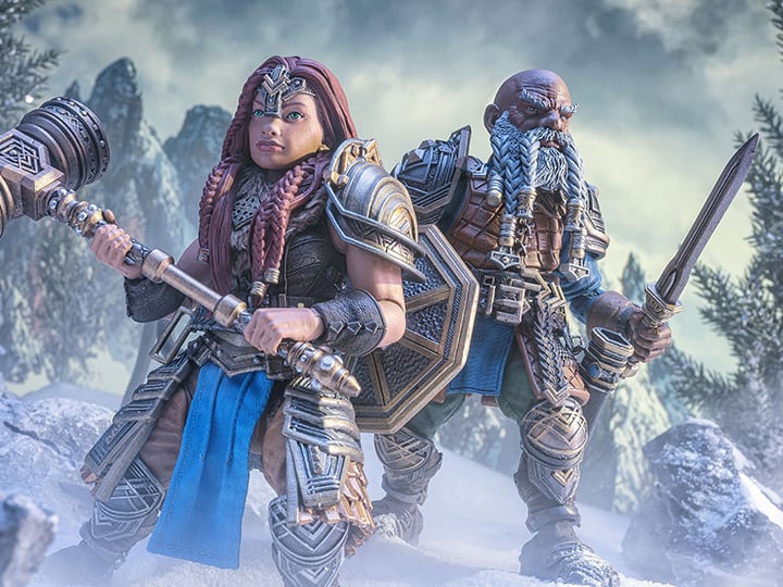 Mythic Legions - Rising Sons Exiles From Under the Mountain Figure Two-Pack