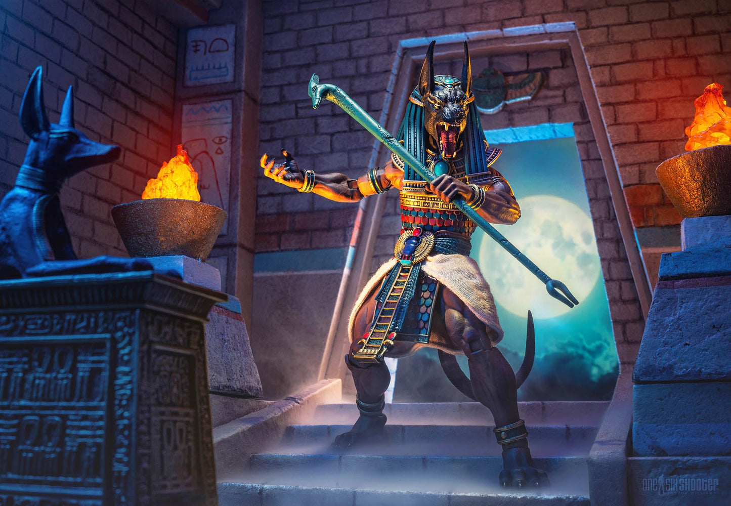 Figura Obscura - Anubis and Bastet - Gods of Ancient Egypt