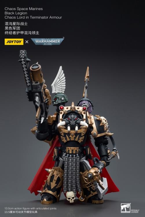 Warhammer 40K - Chaos Space Marines - Black Legion - Chaos Lord in Terminator Armor