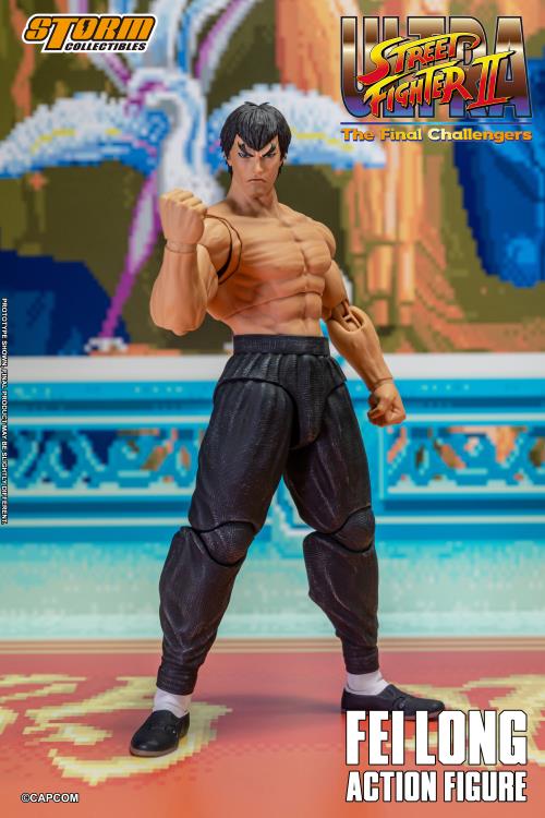 Ultra Street Fighter II: The Final Challengers Fei Long 1/12 Scale