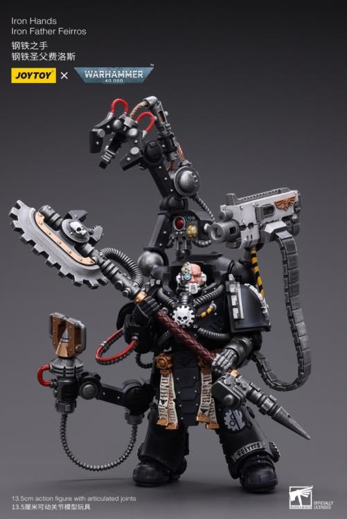 Warhammer 40K - Iron Hands - Iron Father Feirros