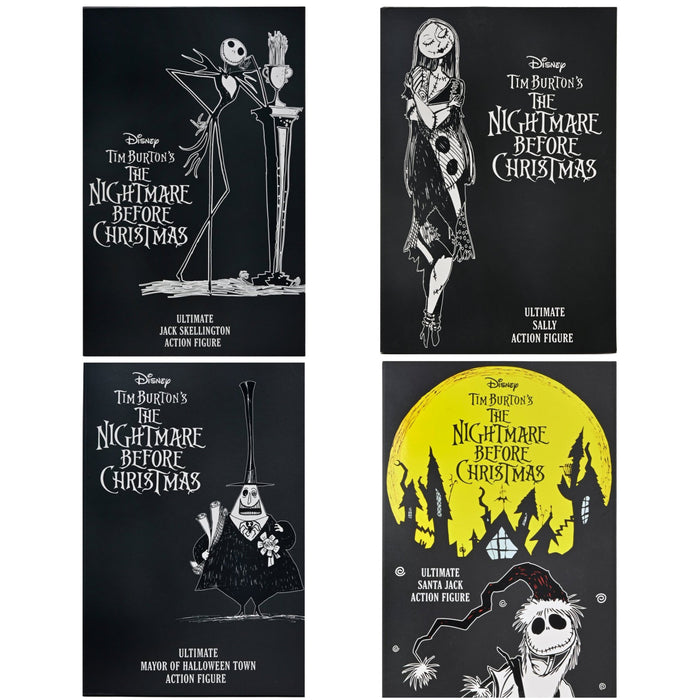 The Nightmare Before Christmas Ultimate Set of 4 Action Figures