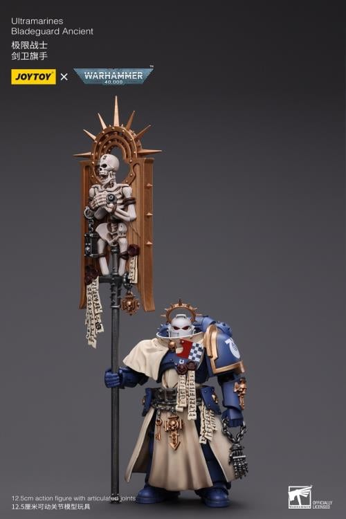 Warhammer 40K - Ultramarines - Bladeguard Ancient 1/18 Scale Action Figure