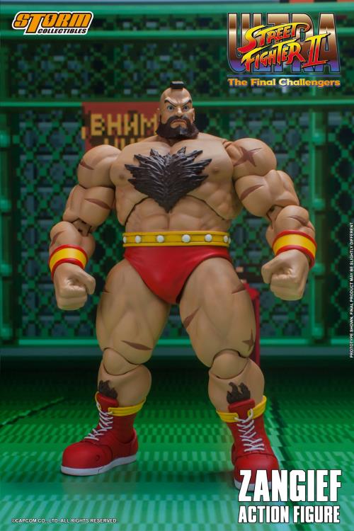 Zangief Ultra Street Fighter II: The Final Challenger", Storm Collectibles Action Figure