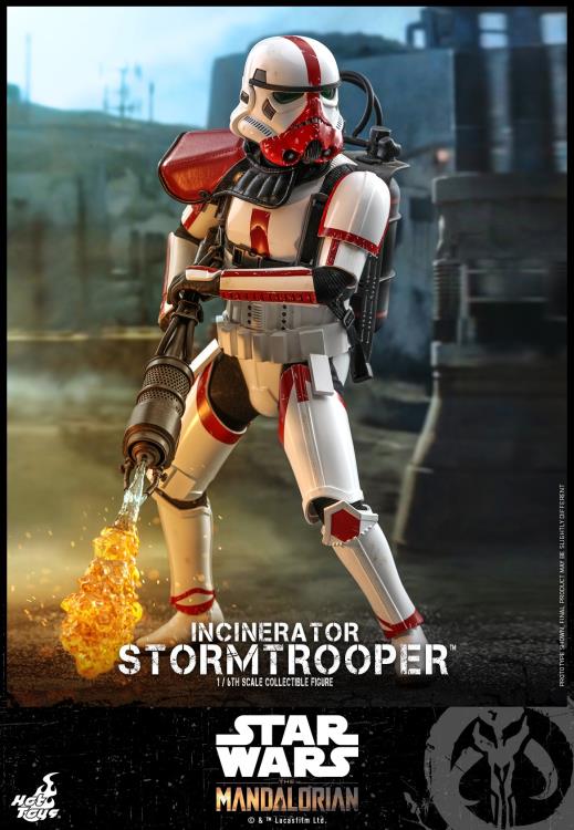 The Mandalorian TMS012 Incinerator Stormtrooper 1/6 Scale Collectible Figure ( Opened Box )