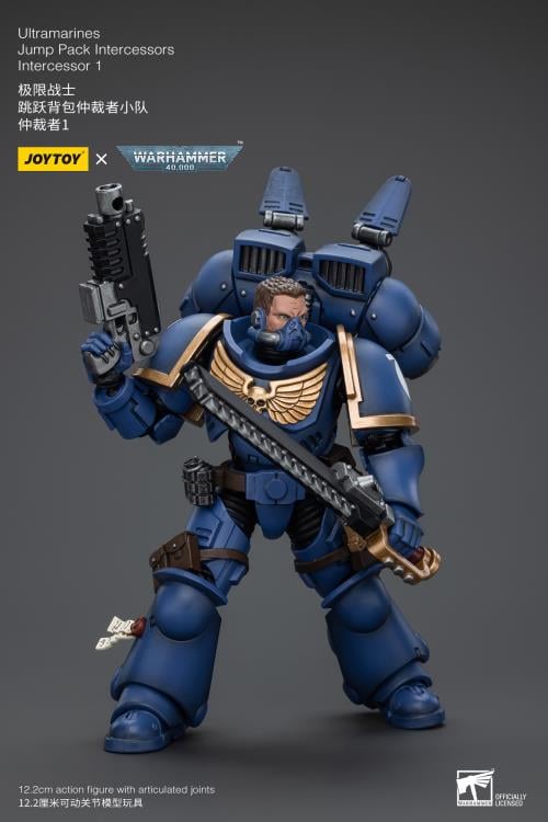 Warhammer 40K - Ultramarines - Jump Pack Intercessors Intercessor 1 - 1/18 Scale Action Figure
