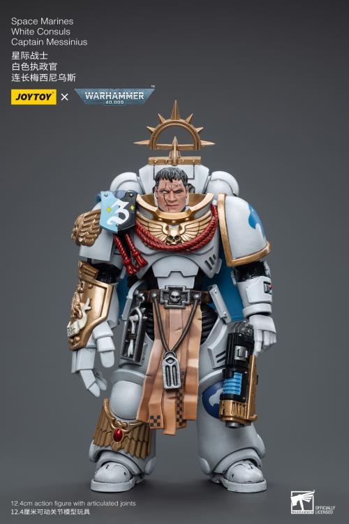 Warhammer 40k - Space Marines White Consuls -  Captain Messinius