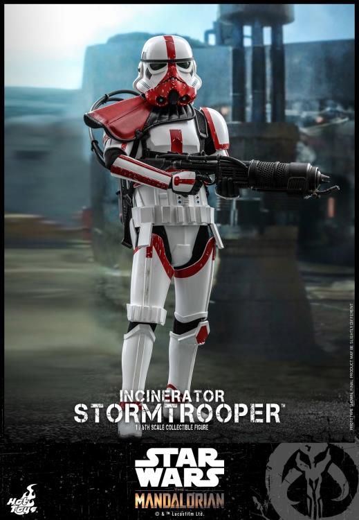 The Mandalorian TMS012 Incinerator Stormtrooper 1/6 Scale Collectible Figure ( Opened Box )