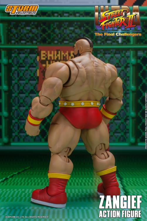 Zangief Ultra Street Fighter II: The Final Challenger", Storm Collectibles Action Figure