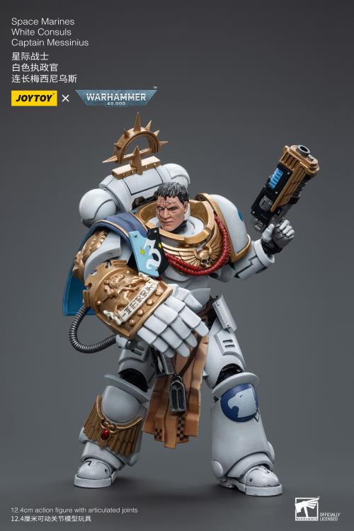 Warhammer 40k - Space Marines White Consuls -  Captain Messinius