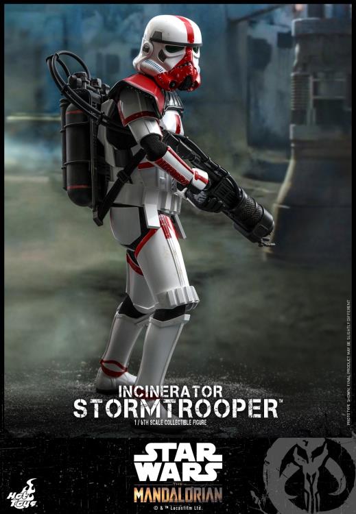 The Mandalorian TMS012 Incinerator Stormtrooper 1/6 Scale Collectible Figure ( Opened Box )