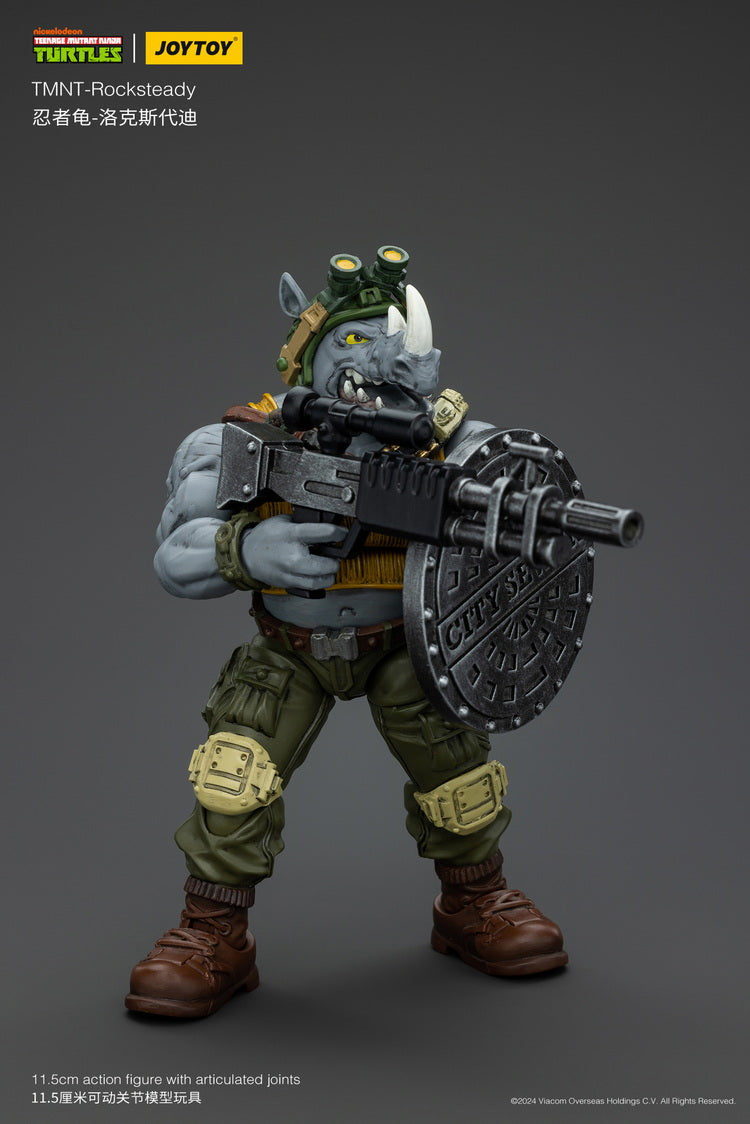 TMNT - 1/18 Scale Teenage Mutant Ninja Turtles - Rocksteady
