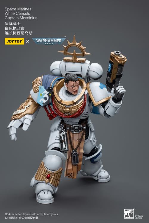 Warhammer 40k - Space Marines White Consuls -  Captain Messinius