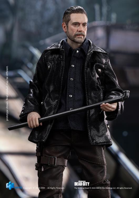 The Walking Dead: Dead City Exquisite Super Negan 1/12 Scale - Action Figure