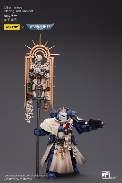 Warhammer 40K - Ultramarines - Bladeguard Ancient 1/18 Scale Action Figure