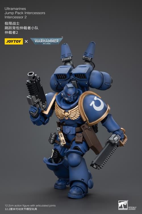 Warhammer 40K - Ultramarines - Jump Pack Intercessors Intercessor 2 - 1/18 Scale Action Figure