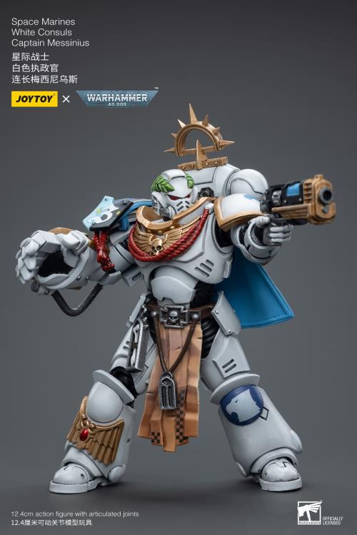 Warhammer 40k - Space Marines White Consuls -  Captain Messinius
