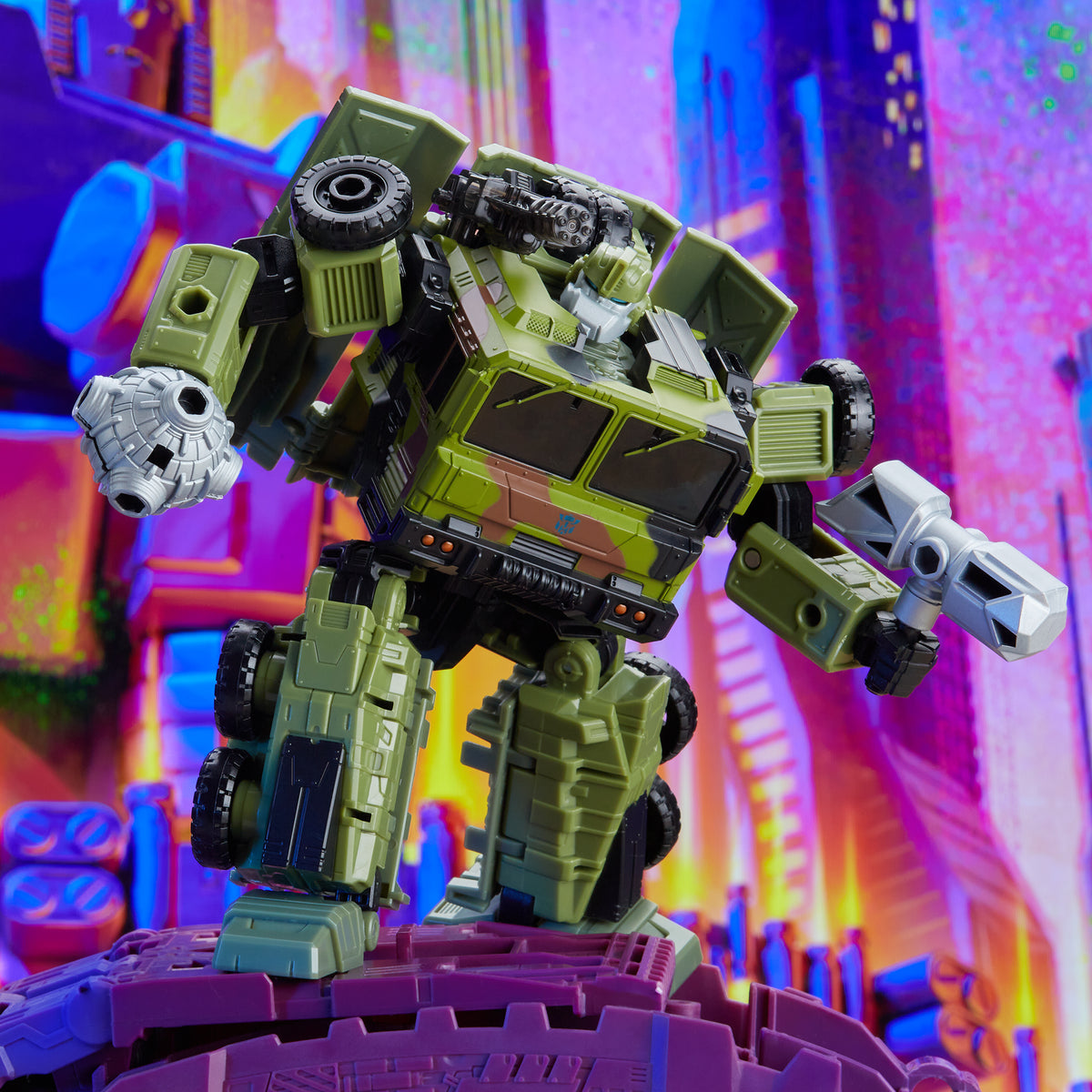 Transformers Legacy Wreck 'N Rule Collection Prime Universe Bulkhead - exclusive