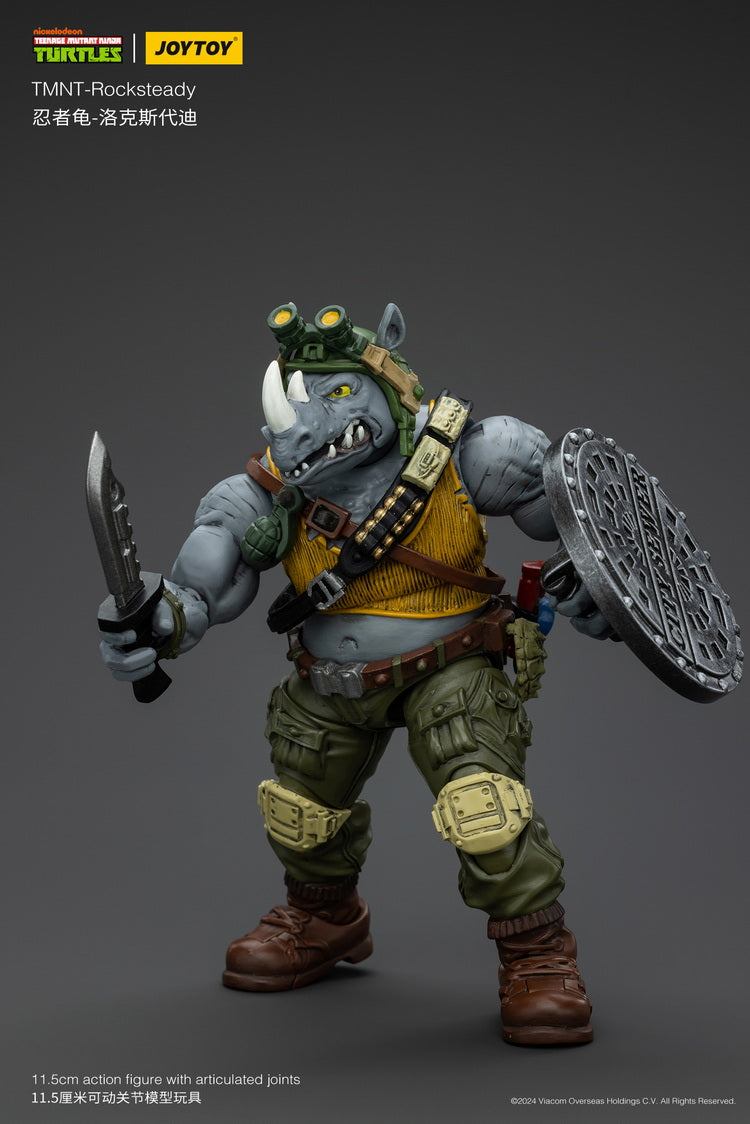TMNT - 1/18 Scale Teenage Mutant Ninja Turtles - Rocksteady