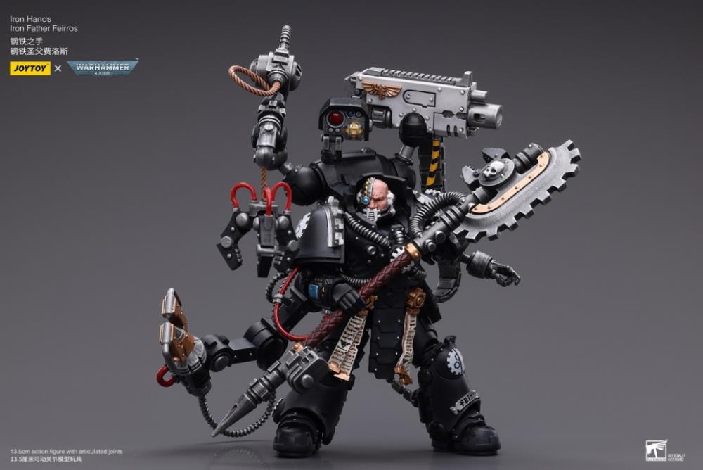 Warhammer 40K - Iron Hands - Iron Father Feirros