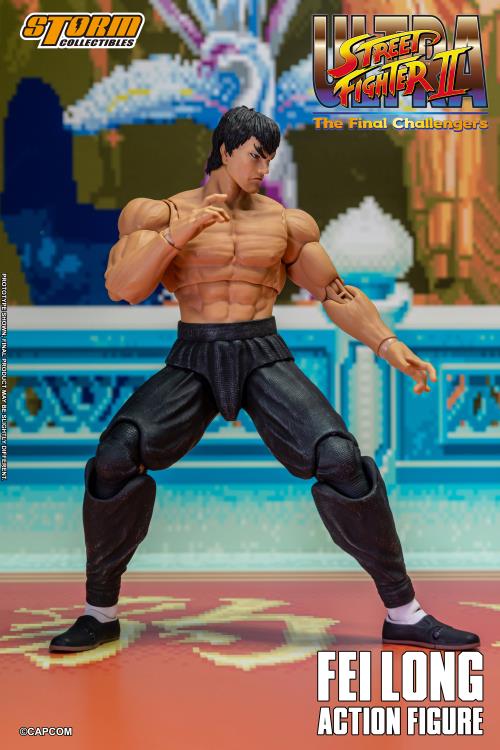 Ultra Street Fighter II: The Final Challengers Fei Long 1/12 Scale