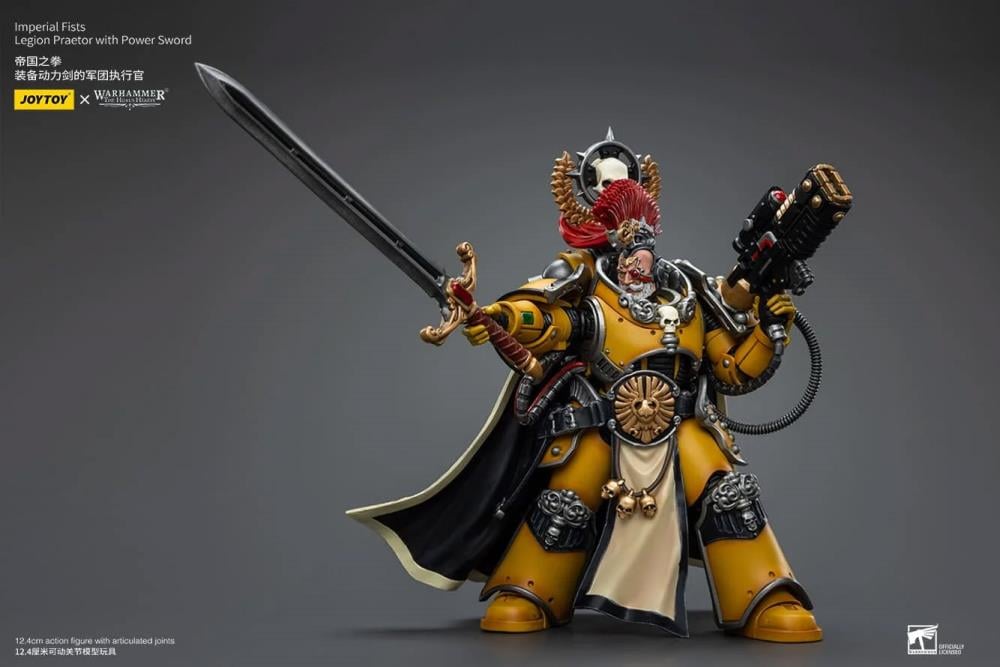 Warhammer 40K - The Horus Heresy - Imperial Fists  -  Legion Praetor with Power Sword