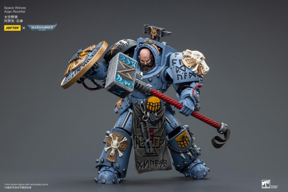 Warhammer 40K - Space Wolves - Arjac Rockfist