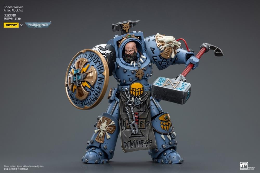 Warhammer 40K - Space Wolves - Arjac Rockfist