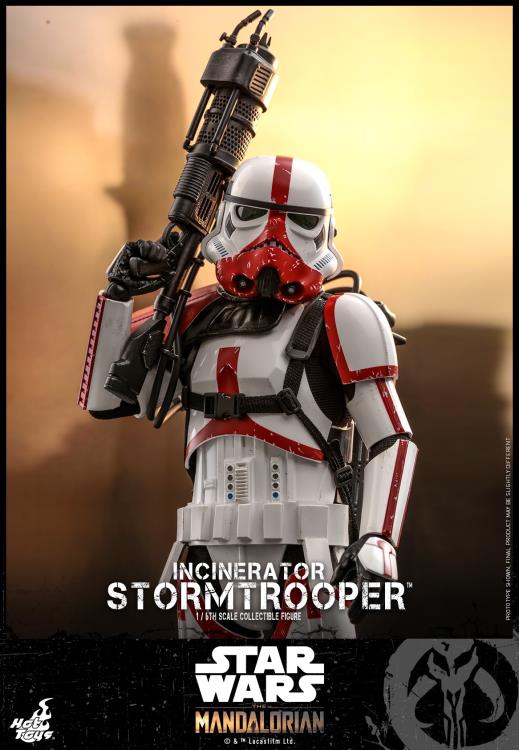 The Mandalorian TMS012 Incinerator Stormtrooper 1/6 Scale Collectible Figure ( Opened Box )