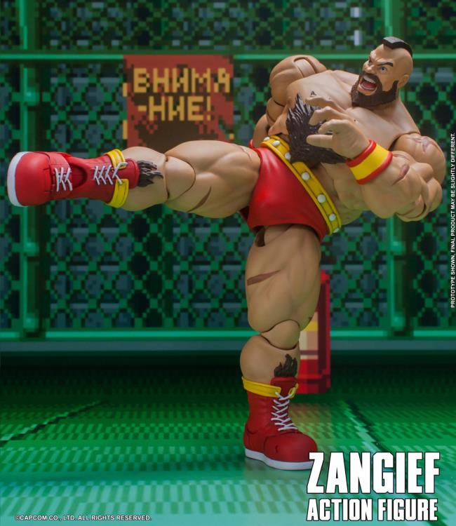 Zangief Ultra Street Fighter II: The Final Challenger", Storm Collectibles Action Figure