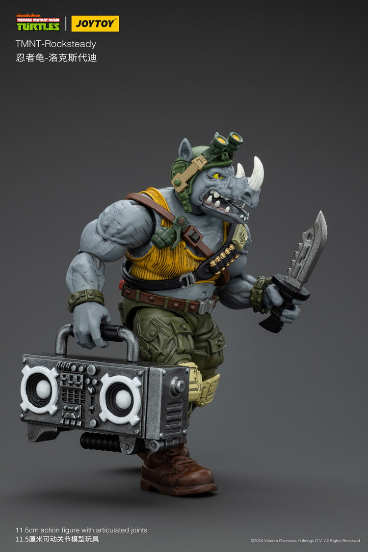 TMNT - 1/18 Scale Teenage Mutant Ninja Turtles - Rocksteady