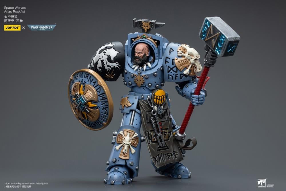 Warhammer 40K - Space Wolves - Arjac Rockfist