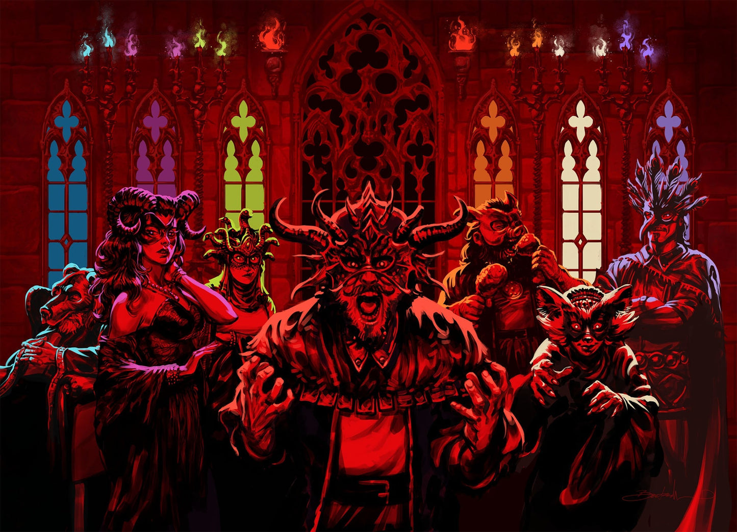 Figura Obscura - Masque of the Red Death