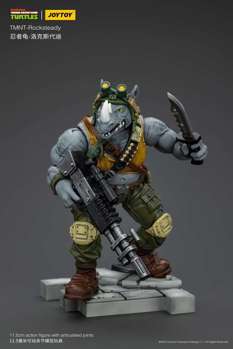 TMNT - 1/18 Scale Teenage Mutant Ninja Turtles - Rocksteady
