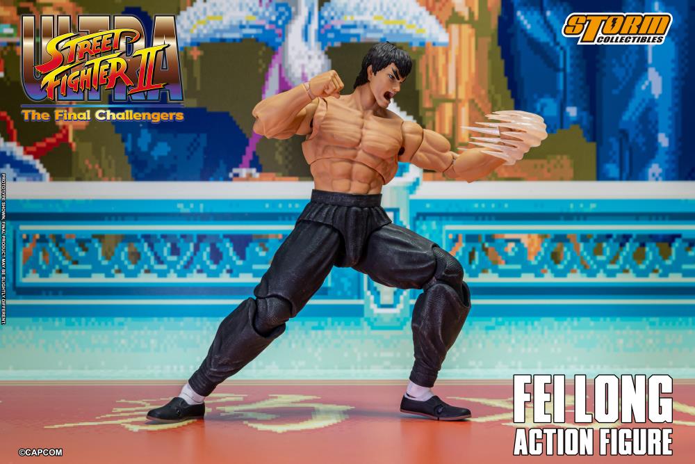 Ultra Street Fighter II: The Final Challengers Fei Long 1/12 Scale