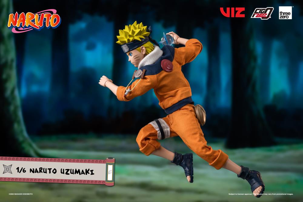 Three Zero NARUTO - FigZero 1/6 Naruto Uzumaki