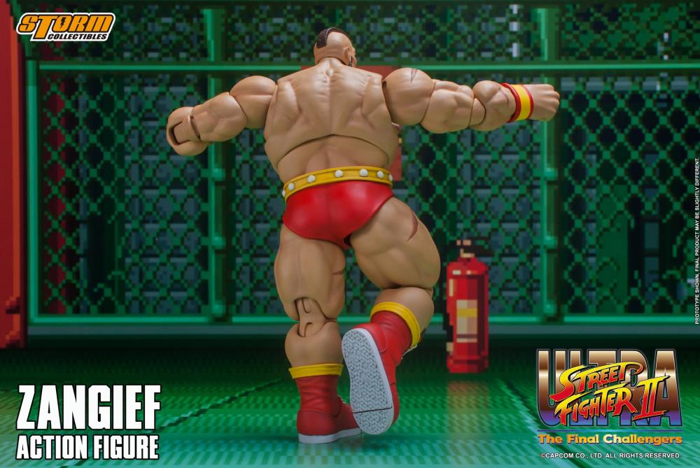 Zangief Ultra Street Fighter II: The Final Challenger", Storm Collectibles Action Figure