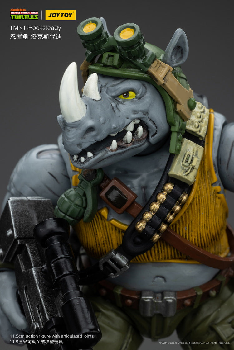 TMNT - 1/18 Scale Teenage Mutant Ninja Turtles - Rocksteady