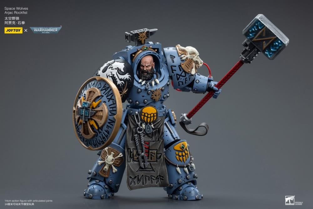 Warhammer 40K - Space Wolves - Arjac Rockfist