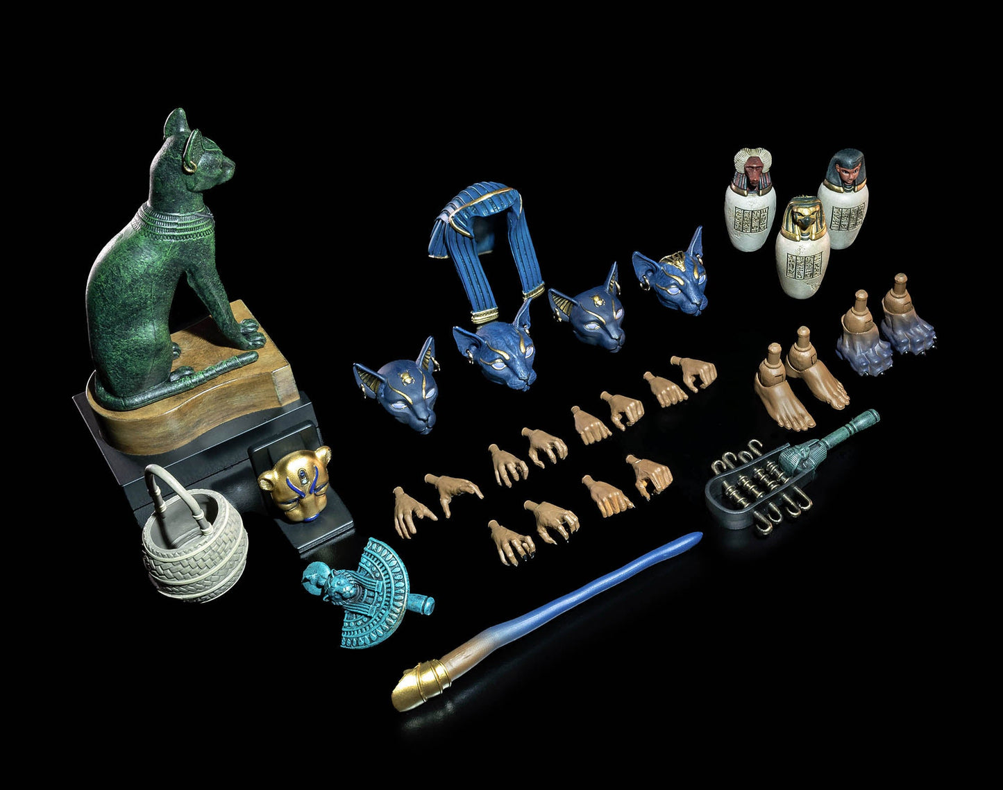 Figura Obscura - Anubis and Bastet - Gods of Ancient Egypt