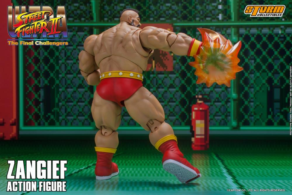 Zangief Ultra Street Fighter II: The Final Challenger", Storm Collectibles Action Figure