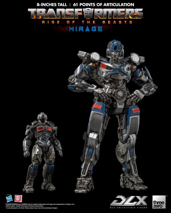 Transformers: Rise of the Beasts DLX Scale Collectible Series Mirage (preorder Q2 2025)