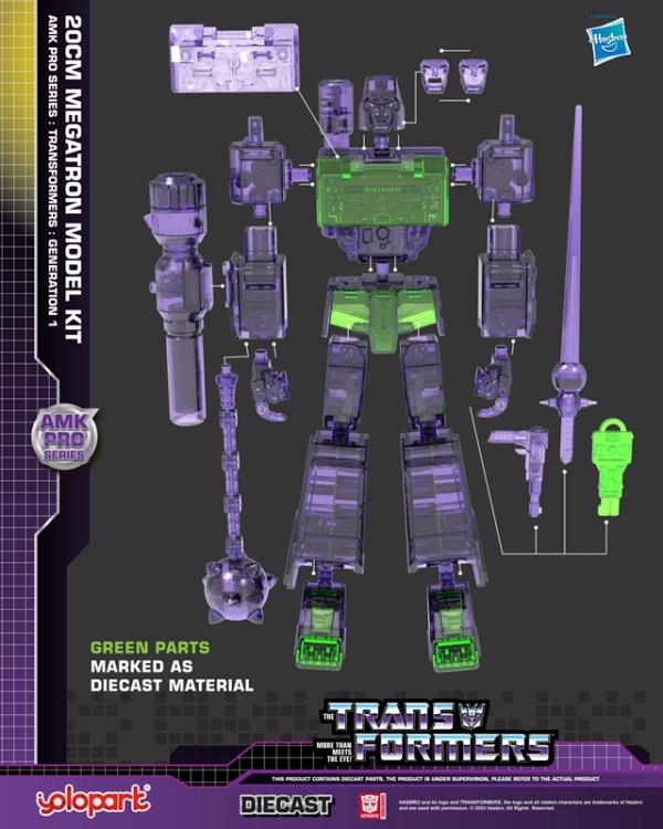 Transformers Megatron Advanced "Model Kit" AMK Pro