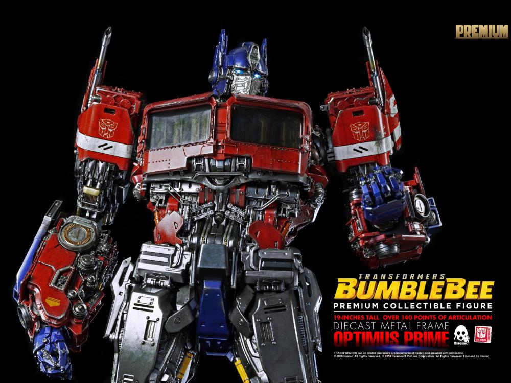 Transformers: Bumblebee Premium Collectible Optimus Prime